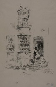 The Little Steps, Lyme Regis by James Abbott McNeill Whistler