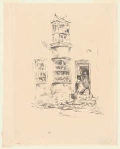 The Little Steps, Lyme Regis by James Abbott McNeill Whistler