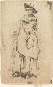 The Mantle by James Abbott McNeill Whistler