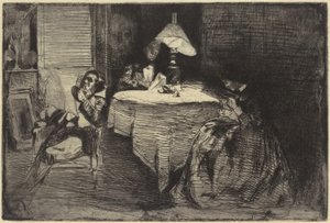The Music-Room by James McNeill Whistler