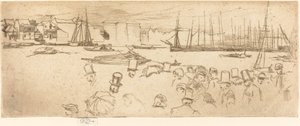 The Penny Boat by James Abbott McNeill Whistler