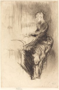The Piano by James Abbott McNeill Whistler