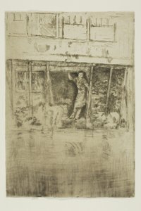 The Pierrot by James Abbott McNeill Whistler