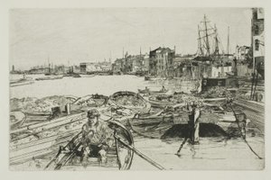 The Pool by James Abbott McNeill Whistler