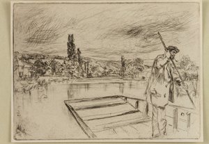 The Punt by James Abbott McNeill Whistler