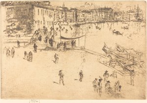 The Riva, No.II by James Abbott McNeill Whistler