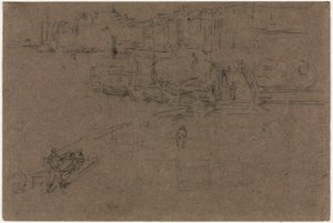 The Riva, Venice by James McNeill Whistler