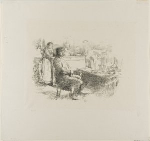 The Shoemaker by James Abbott McNeill Whistler