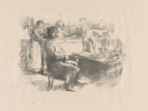 The Shoemaker by James McNeill Whistler