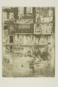 The Square House, Amsterdam by James Abbott McNeill Whistler
