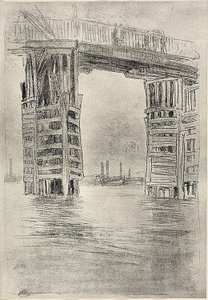 The Tall Bridge by James Abbott McNeill Whistler