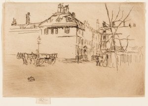 The Temple by James Abbott McNeill Whistler