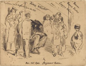 The Title Page for "Douze Eaux Fortes d