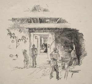 The Tyresmith by James McNeill Whistler