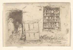 The Village Sweet Shop by James Abbott McNeill Whistler