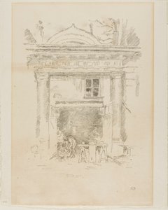 The Whitesmiths, Impasse des Carmélites by James McNeill Whistler
