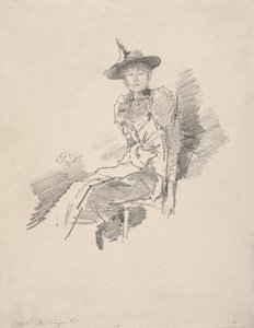 The Winged Hat by James McNeill Whistler