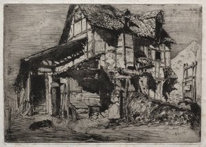 Twelve Etchings from Nature: The Unsafe Tenement by James McNeill Whistler