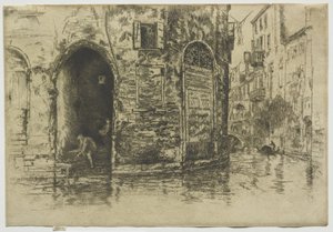 Two Doorways by James McNeill Whistler