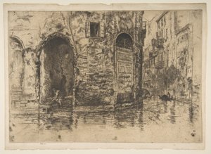 Two Doorways by James McNeill Whistler