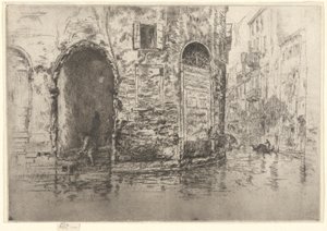 Two Doorways, from the First Venice Set (Venice, A Series of Twelve Etchings)