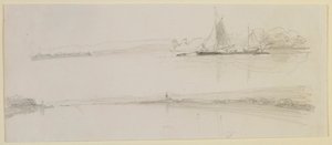 Two Scenes on a River