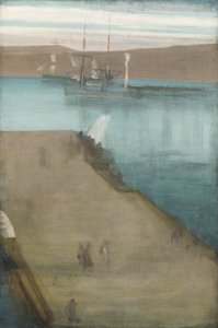 Valparaiso Harbor by James McNeill Whistler