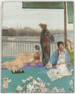 Variations in Flesh Colour and Green - The Balcony