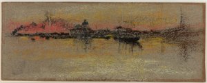 Venice: Sunrise on the Rialto by James Abbott McNeill Whistler