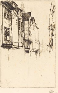 Wych Street by James Abbott McNeill Whistler
