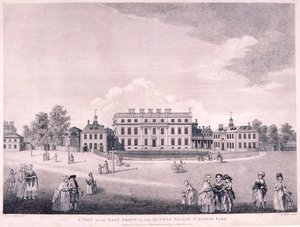 East Front of Buckingham House, Westminster, London, 1796
