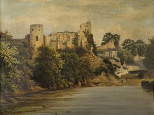 The Castle, Barnard Castle by James Miller Brown