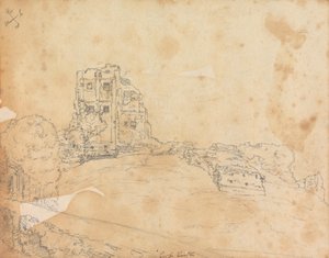 Corfe Castle by James Moore