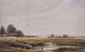 The Village Pond by James Orrock