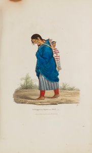 A Chippeway Woman and Child, from The Aboriginal Portfolio