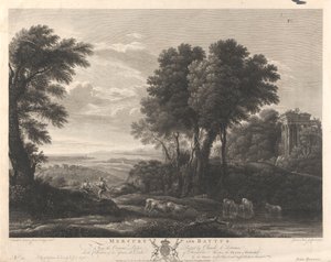 Mercury and Battus by James Peak