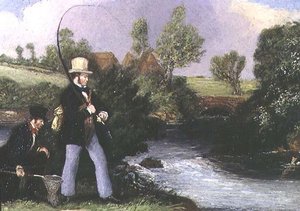 Fishing Scene by James Pollard