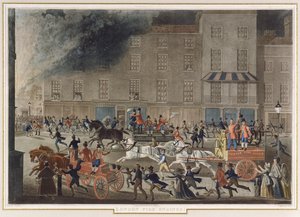 London Fire Engines by James Pollard