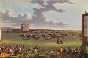 Newmarket Races, 1909 by James Pollard