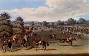 Preparing to Start, print made by Charles Hunt