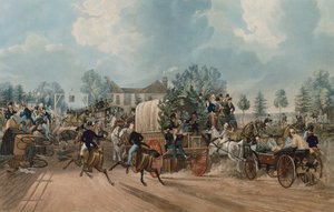 The Cock at Sutton by James Pollard