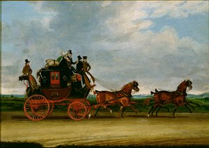 The Dover to London Mail by James Pollard