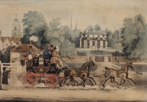 The Royal Mail Coach by James Pollard