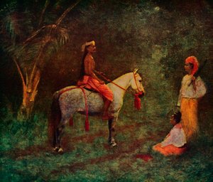 A Burmese Horseman by James Raeburn Middleton