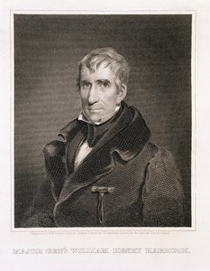 Major General William Henry Harrison, Engraved by Richard W. Dodson