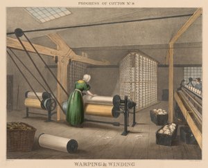 Progress of Cotton: #8 - Warping & Winding