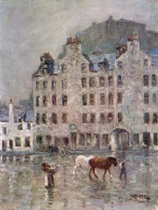 White Hart Inn, Grassmarket by James Riddel