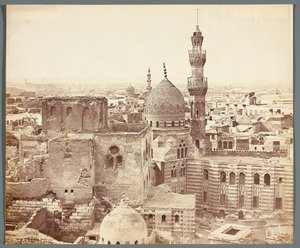 Egypt. Cairo. View of One of the Mosques by James Robertson