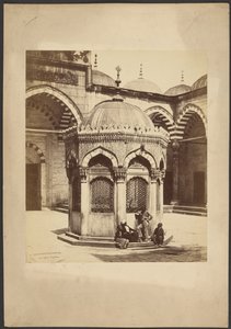Fountain in the Court of the Yeni Djami by James Robertson