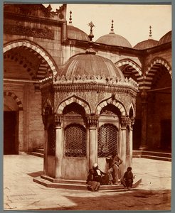 “Fountain in the Court of the Yeni Cami” by James Robertson